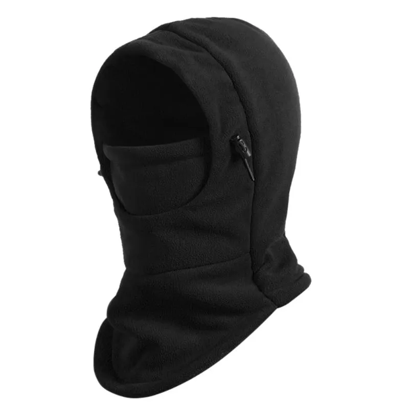 Cagoule de cyclisme avec masque de bouche de ski, vélo de montagne, cache-cou, chapeau en polaire chaud d'hiver pour femmes et hommes255r