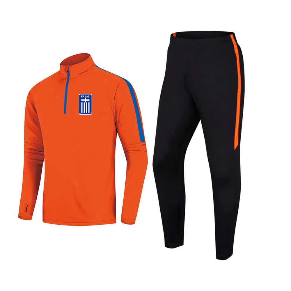 Équipe nationale de football de Grèce Vêtements pour hommes Nouveau design Maillot de football Ensembles de football Taille20 à 4XL Survêtements d'entraînement pour Adu2103