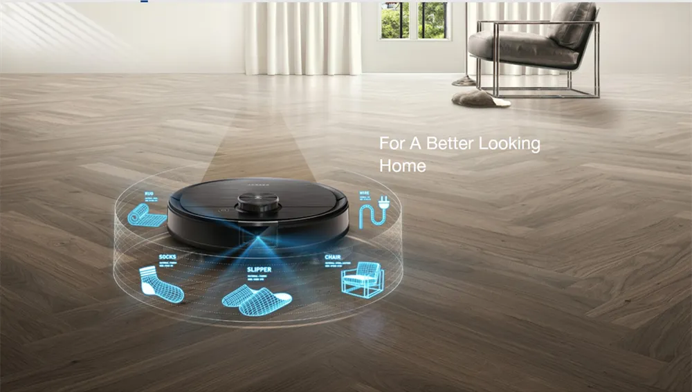 2020 Ecovacs Deebot T8 Aivi + فراغ روبوت نظافة مع متعدد الطابق التطهير تنظيف روبوت الهدايا الاسترداد الغبار التلقائي