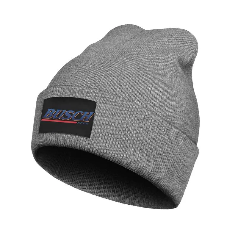 Masowe Busch Lekkie piwo Logo Winter Warm Beanie Czapki Czapki unisex logo4508646