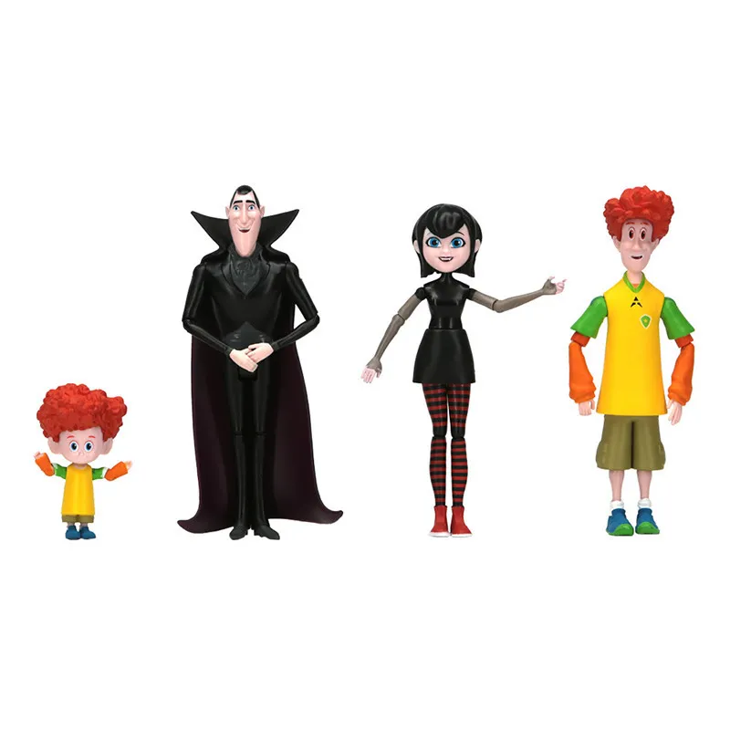 Оригинальный El Transylvania 3 Семейный каникул фигурная фигура игрушка Brinquedos Dracula Mavis Johnny Dennis Anime Figurals Pired L1939952755