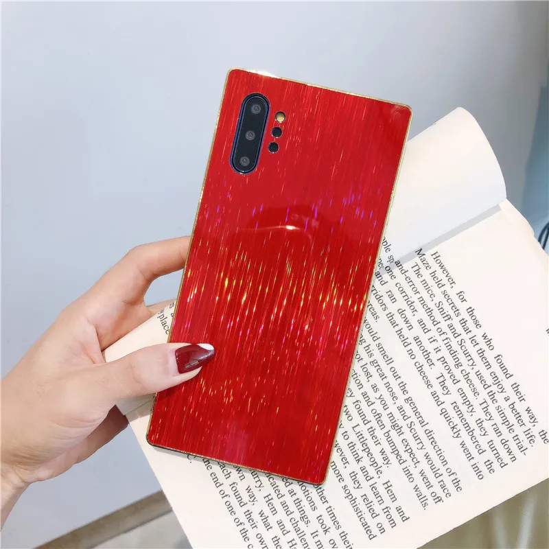 Luxe Multicolore Brossé Laser Miroir Glitter Bling Étui Souple pour IPhone 6 6s 8 7 Plus 11Pro XS MAX XR 11 11promax SE2020