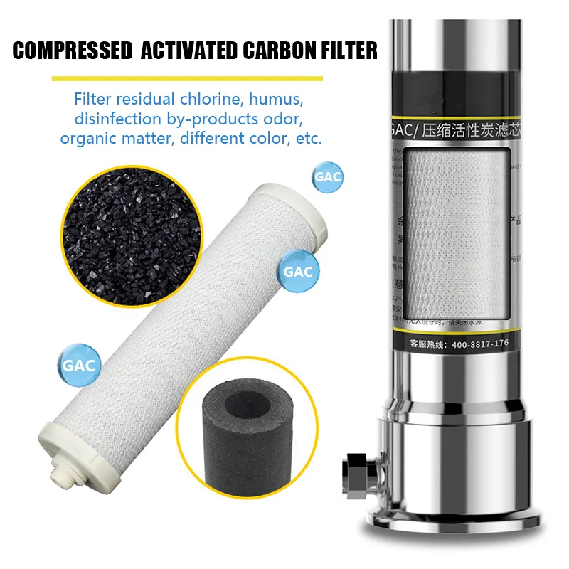 Ultrafiltrering Dricksvattenfiltersystem Hem Kök Vattenrenare Filter med kran Tap Water Filter Cartridge Kits T200815068746