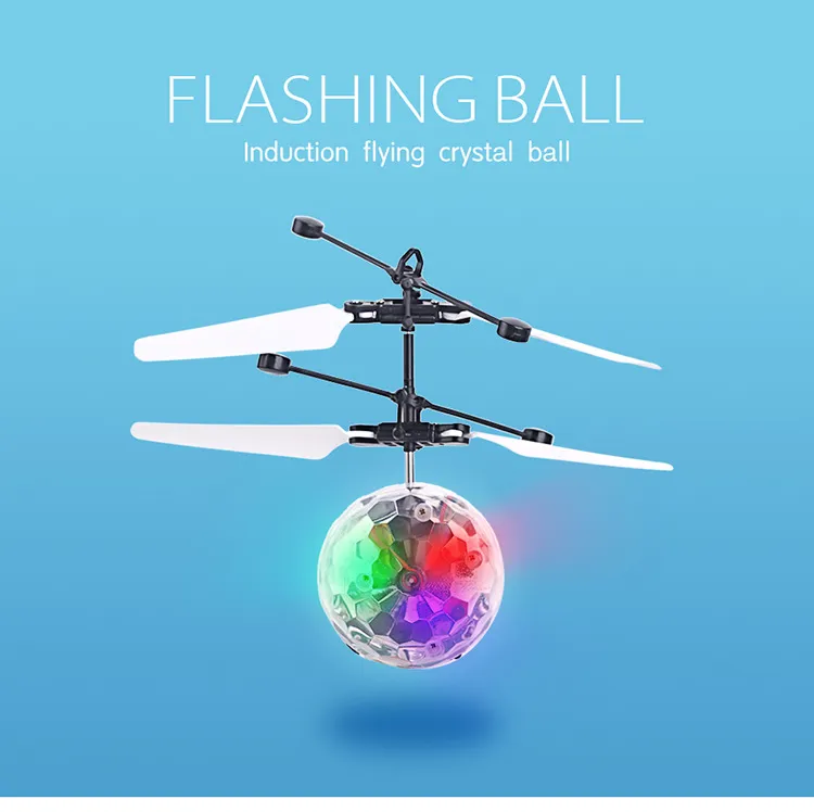 Flying Ball Toys for Kids Boys Girls Christmas Gifts Rechargeable Light Up Ball Drone Infrared Induction Helicopter Toy8090822