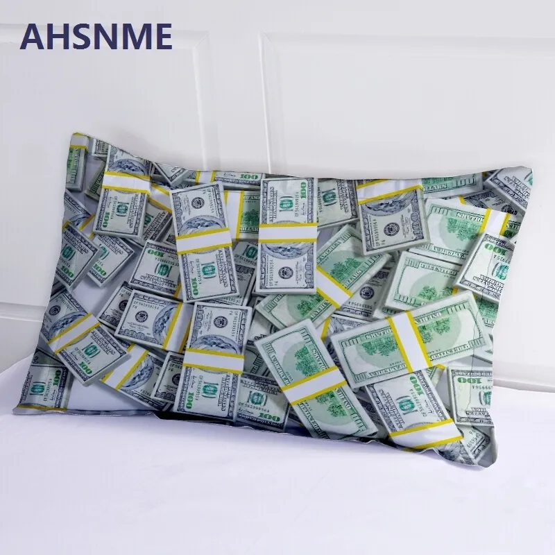 AHSNME Dekoration Dollar Geld Bettwäsche-Set High-Definition-Druck Bettbezug für RU AU EU King Double Size Market Jogo de Cama Y204057214