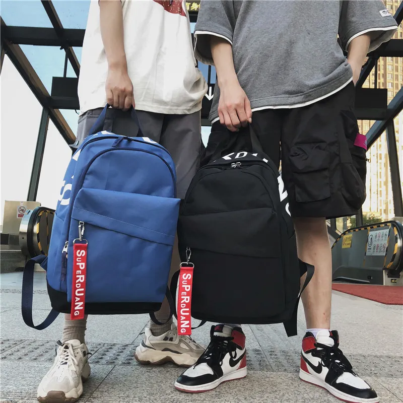 Kadınlar büyük kapasiteli seyahat sırt çantası oxford kumaş su geçirmez erkekler sırt çantası gençlik öğrenci okul çantası 15 inç dizüstü bilgisayar 243a