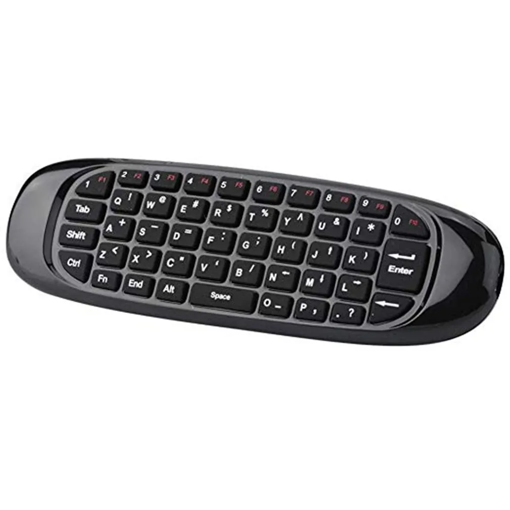 C120 MultiLanguage Version Wireless Air Mouse Keyboard Mouse Somatosensory Gyroscope DoubleSided Remote Control DHL sample5007984