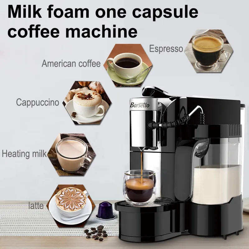fully automatic multi-function espresso machine capsule coffee maker one-button latte and cappuccino coffee machine Espresso Coffee Maker