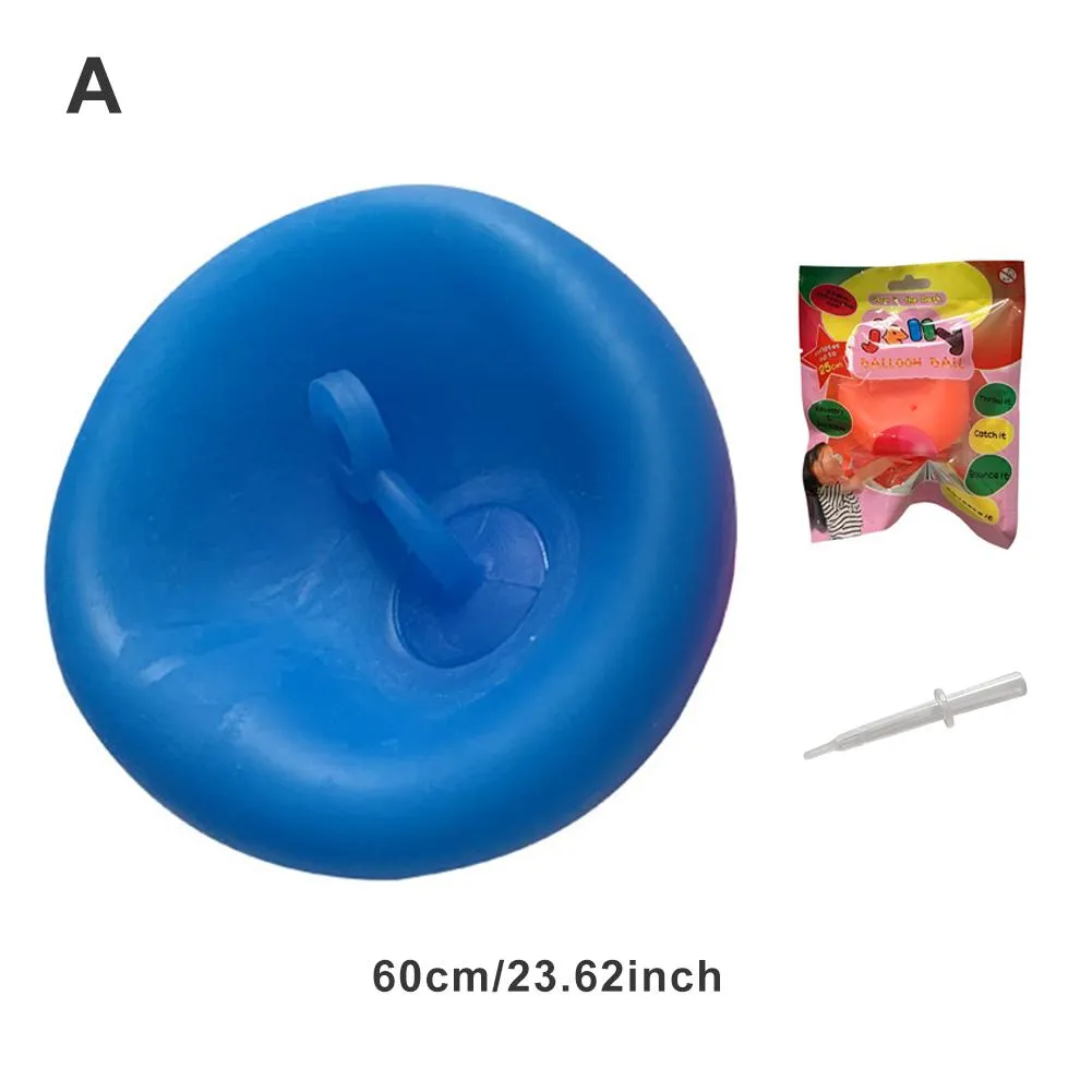 Giocattoli gonfiabili con palline a bolle Palloncino trasparente bambini039 Attività all'aperto TPR Palloncino che soffia Piscina Accessori1908505