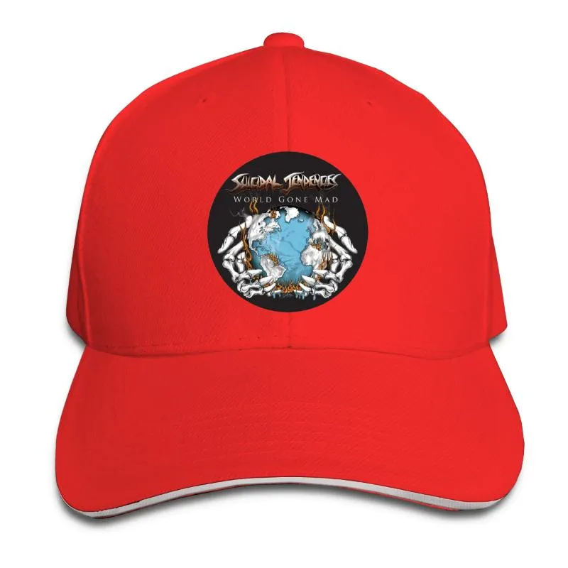 Baseballmössor Självmordstendenser Män andas Mesh Snapback Caps unisex Sun Hat For Women Hip Hop Cap220v