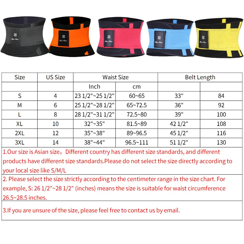 Fitness Belt Xtreme Power Thermo Body Shaper Waist Trainer Trimmer Corset Waist Belt Cincher Wrap Workout Shapewear Slimming4652787