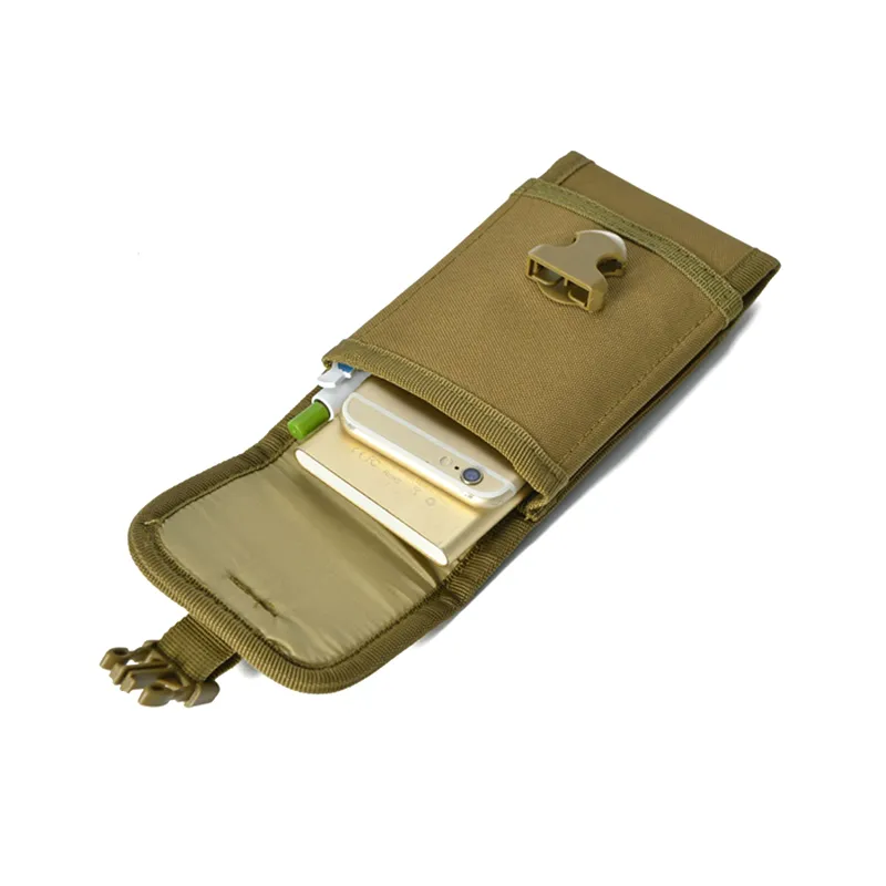 Taktyczny plecak Molle Bag Paspak Pasek 600D Nylon Połączenia telefonu Outdoor Camuflage Hoter Hunting Camping Tape TALIST BAG251H