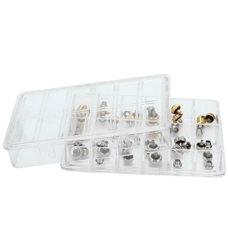 Watch Crowns Watch Waterproof Replacement Assorted Repair Tools with Box238U