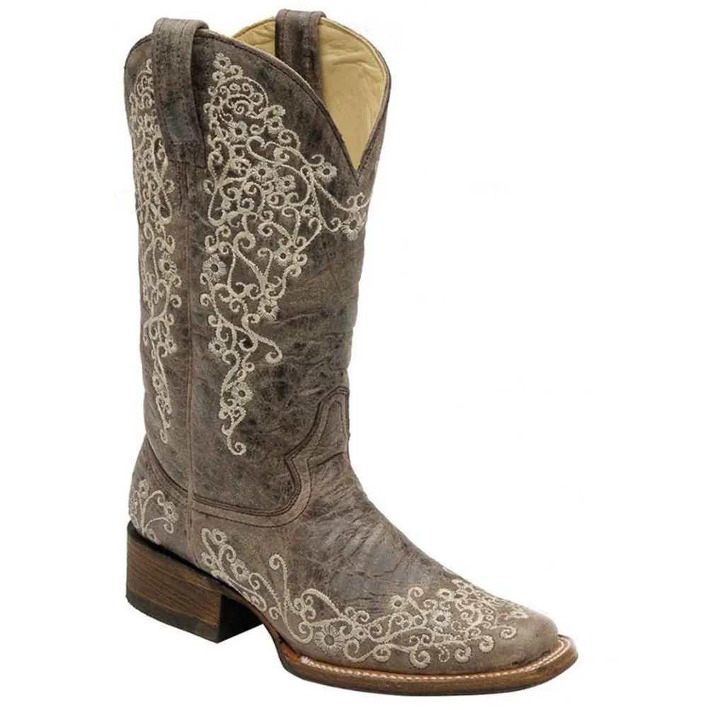 Scarpe da donna Nuovo 2020 di alta qualità PU Sicurezza in pelle Stivali di moda Femmina Vinage Classic Western Boots Botas de Mujer QA115