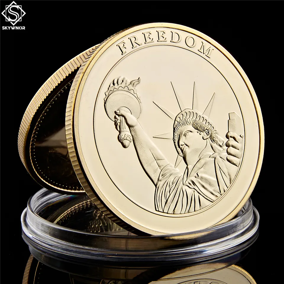 2001911 Remember Attacks 1 World Trade Center Statue Of Liberty Gold Plated Godness For Recalling History Collection3499964
