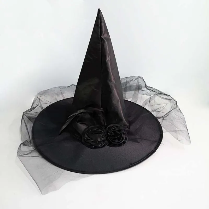 Skąpy brzeg kapelusze wakacje na halloween czapki czapki specjalne design dyni czapki damskie duże zrastające czarownice Akcesoria 325J