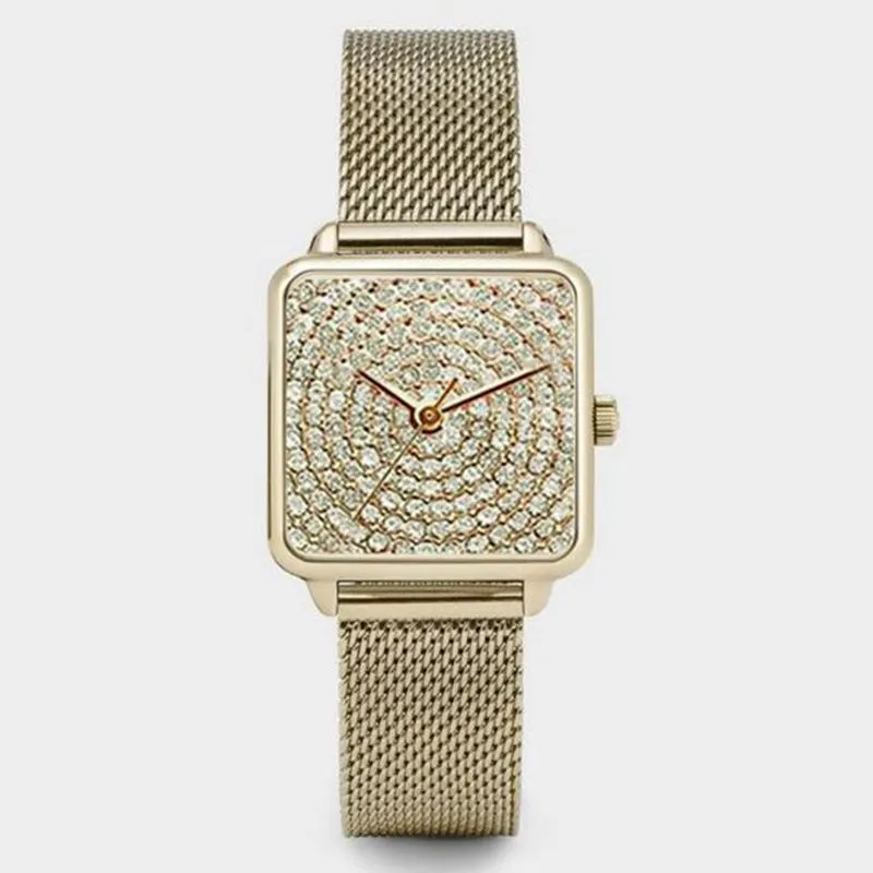 Luxo casual simples relógio feminino analógico relógio de pulso de quartzo relógios femininos relogio feminino senhoras clock1281q