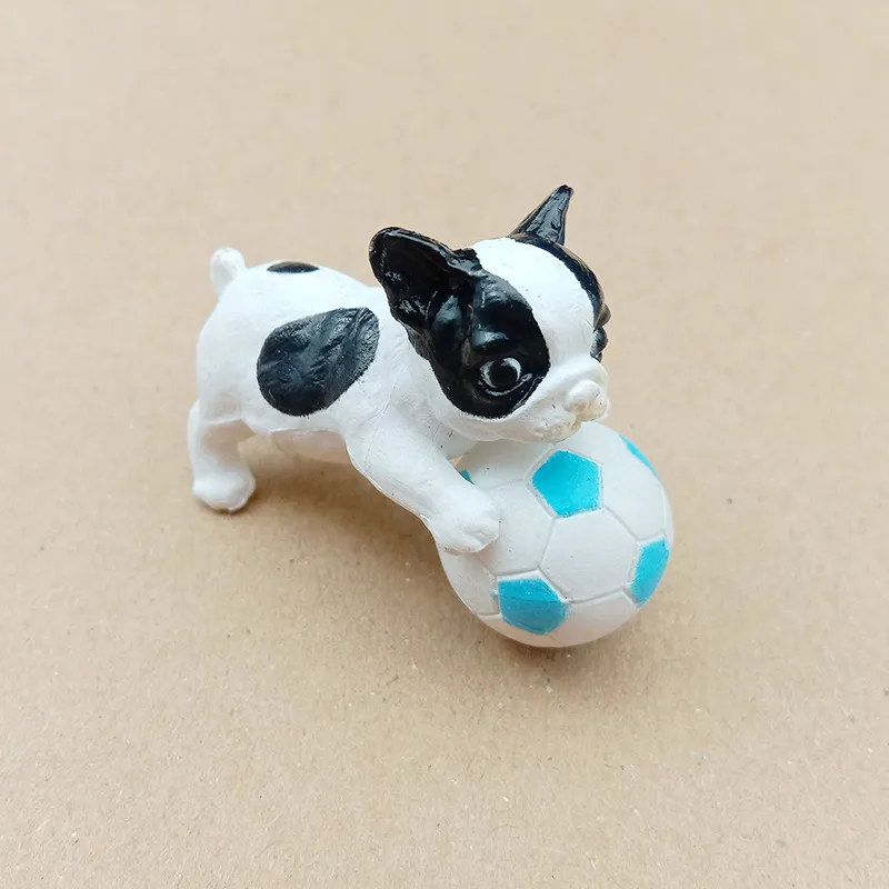 Breloques 30-50MM mode artisanat bijoux animaux résine 3D chien de compagnie chiot pour porte-clés faisant des pendentifs suspendus à la main bricolage matériel 1210V