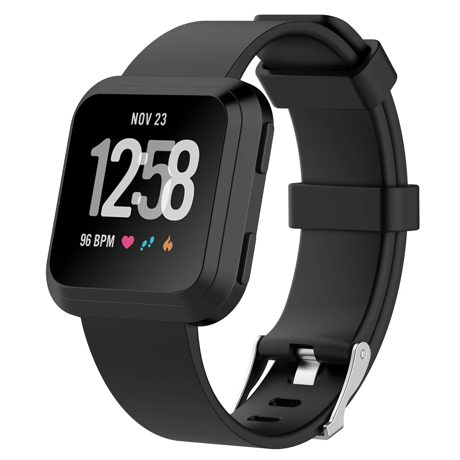 Bande de montre en silicone pour FITBIT VERSA 2 STOFE SPORT SPORT BRACKET BRACELET DE REMPLACEMENT POUR FITBIT VERSA Accessoire