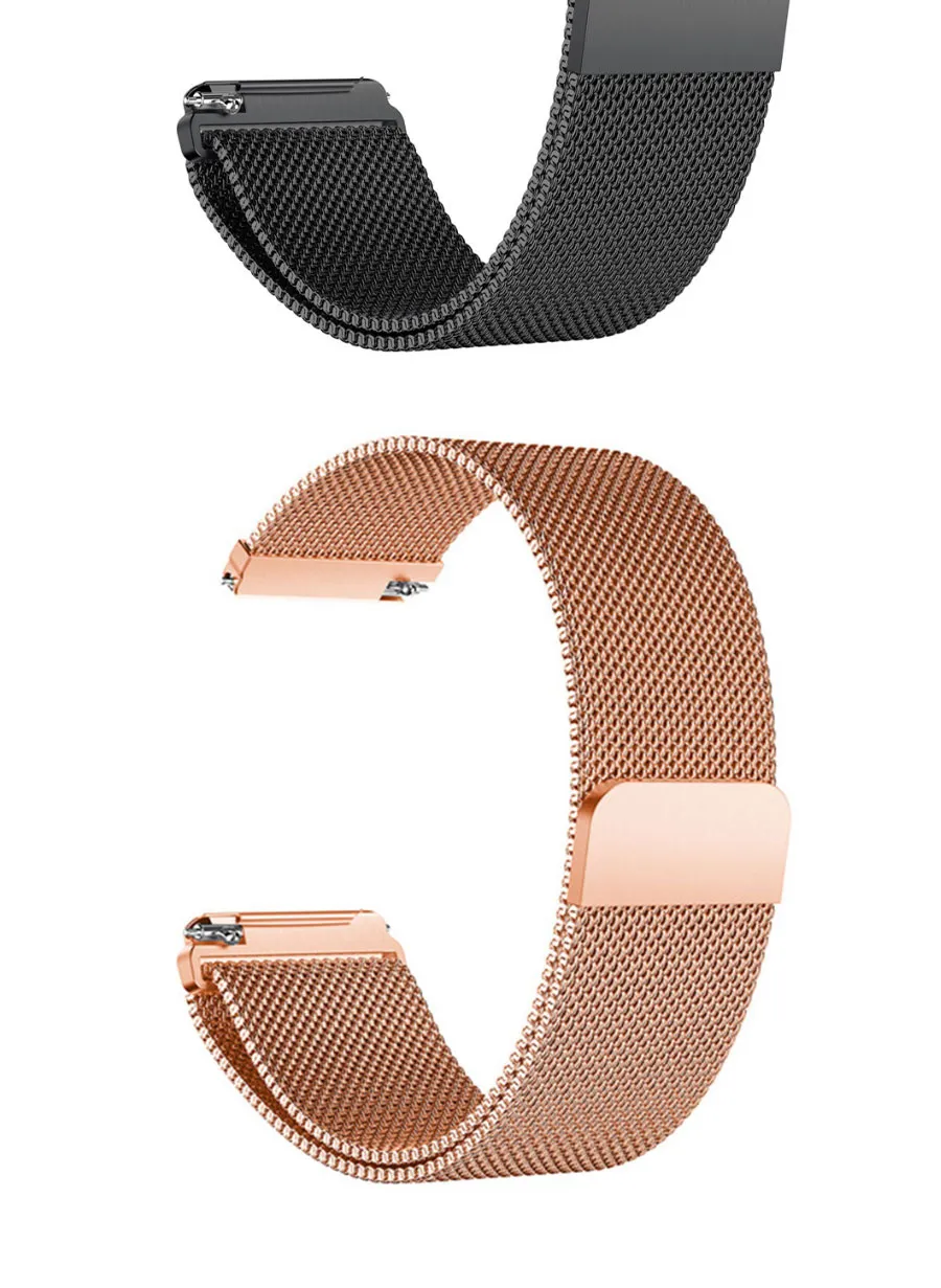 Cinturino in metallo acciaio inossidabile Fitbit Versa 2/3 cinturino da polso braccialetto magnetico milanese fit bit Lite Verse orologio accessori intelligenti