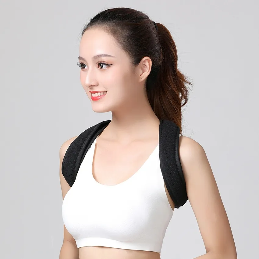 Adjustable Posture Corrector Back Shoulder Support Correct Brace Belt Men Women Braces Supports Back Shoulder Posture Correction