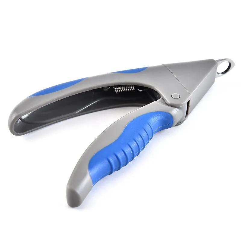 Pet Dog Cat Cura Nail Clipper Dog Dog antiscivolo in acciaio inox Clippers in acciaio inox Piccole forbici Grooming Trimmer all'ingrosso unghie nail clippers