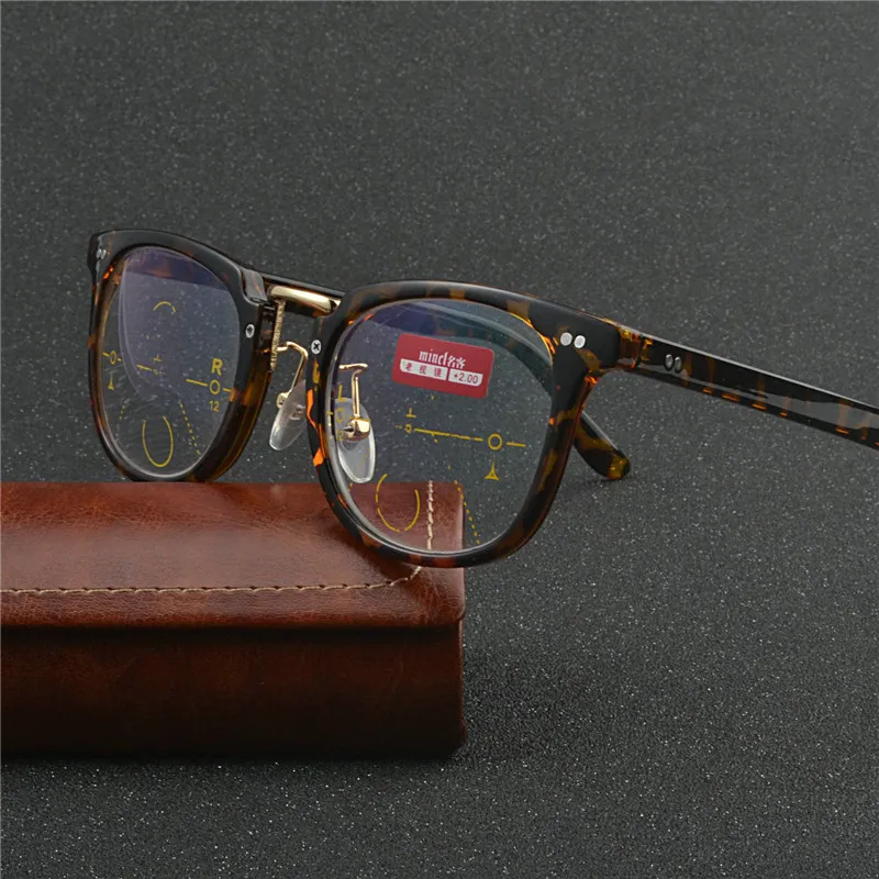 Солнцезащитные очки 2021 Женские многофокальные линзы очки для чтения мужчины