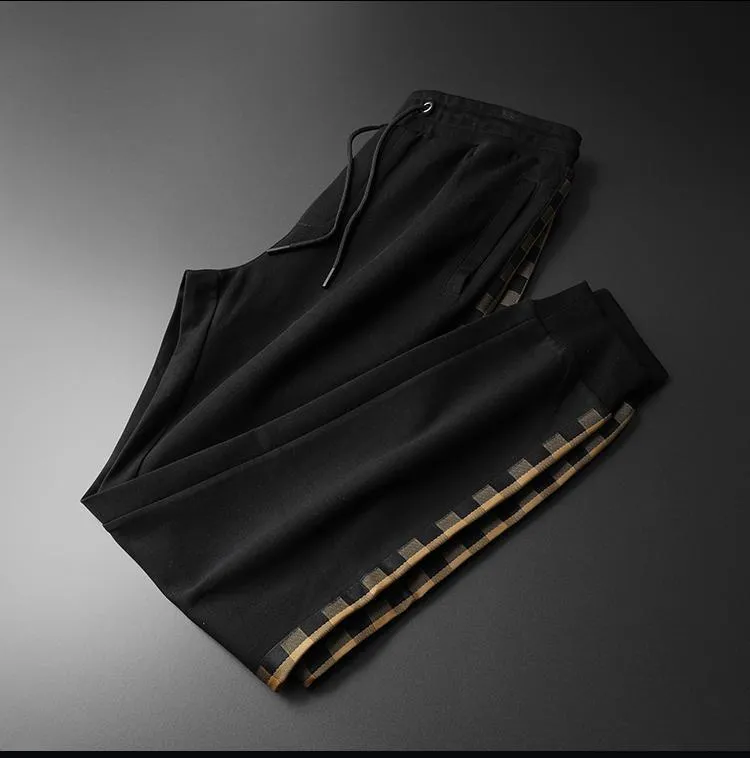 2020 jesienne i zimowe bawełniane bawełniane stojak na długi czas rękawowy Sport Sports Suit Koreański styl Slim Fashion Suit M-X300H