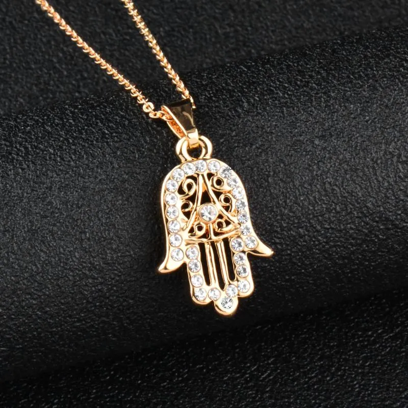 SINLEERY – collier classique main de Fatima Hamsa, pendentifs, chaîne couleur argent, ras du cou, bijoux de déclaration de paume pour femmes XL681 SSF1202y