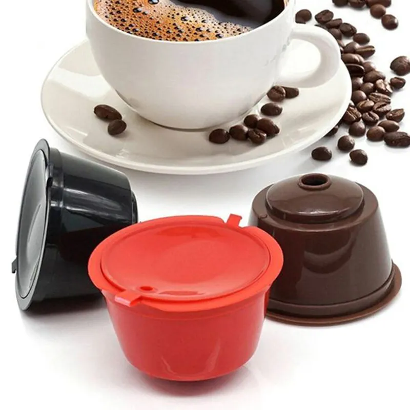 Tasse filtrante à café réutilisable, 3 pièces, pour Nescafe Gusto, filtres à café avec cuillère et brosse, accessoires de cuisine rechargeables 339m
