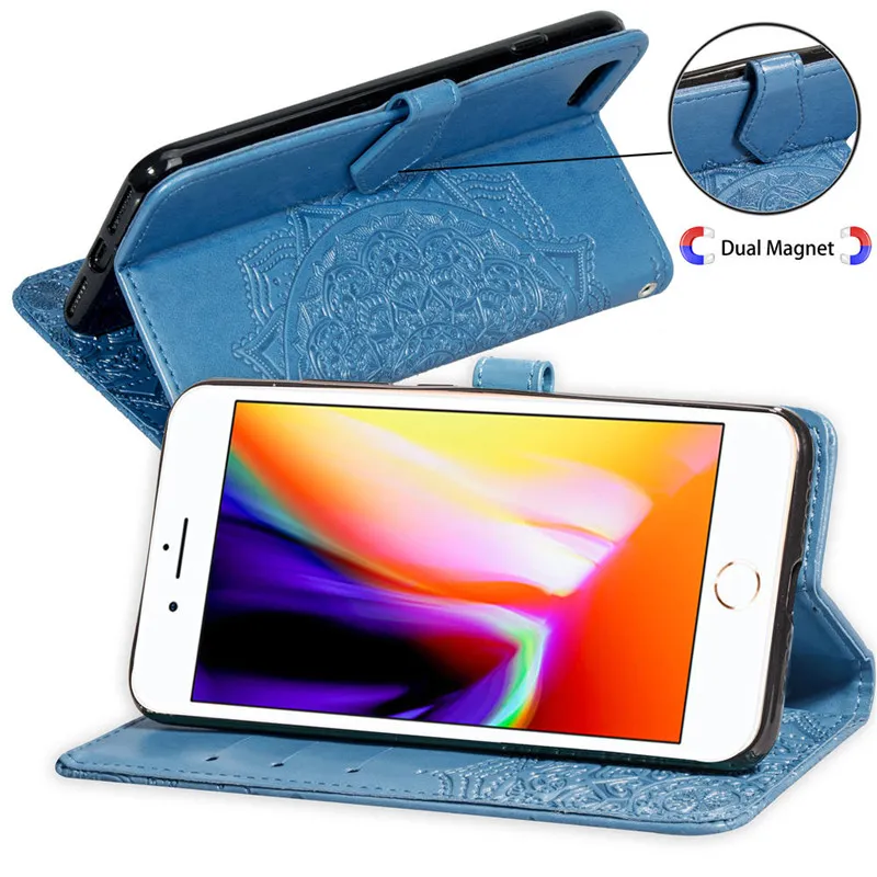 Schmetterling Flip Leder Telefon Fall Für iPhone12PROMAX 7 6 6S 8 Plus Brieftasche Karte Slot Abdeckung Coque Fall Für iPhone X XS 11 Pro Max XR