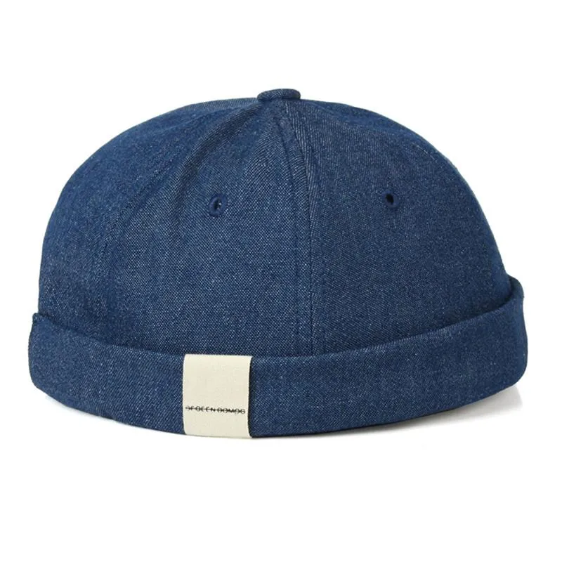 Регулируемая французская шляпа без полей, мужская ретро-кепка с черепом, докер, матросская кепка, байкерская шапочка, ретро солнцезащитные шляпы, винтажные унисекс Harajuku12393