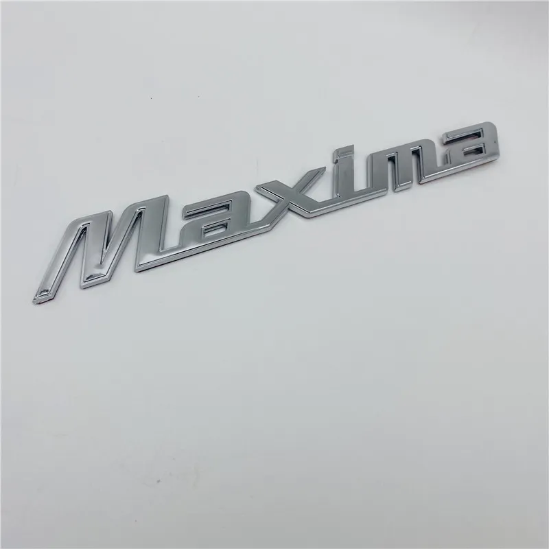 Adesivi esterni auto Nissan Maxima Emblema Baule posteriore Coda Logo Badge Simbolo Lettere Auto Decal9819803