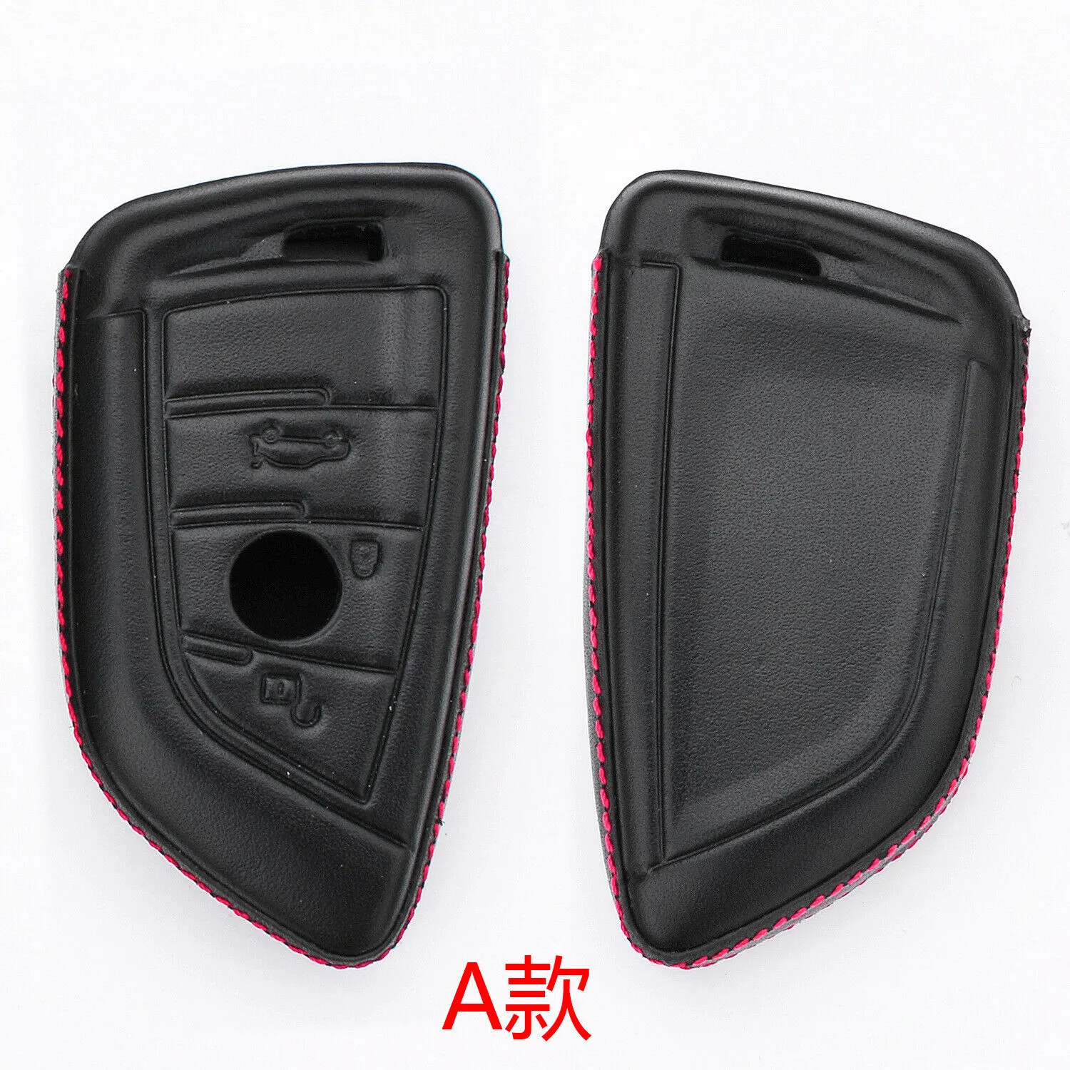 Houder Lederen Afstandsbediening Fob Tas Autosleutel Cover Case Voor BMW X1 X3 X4 X5242g