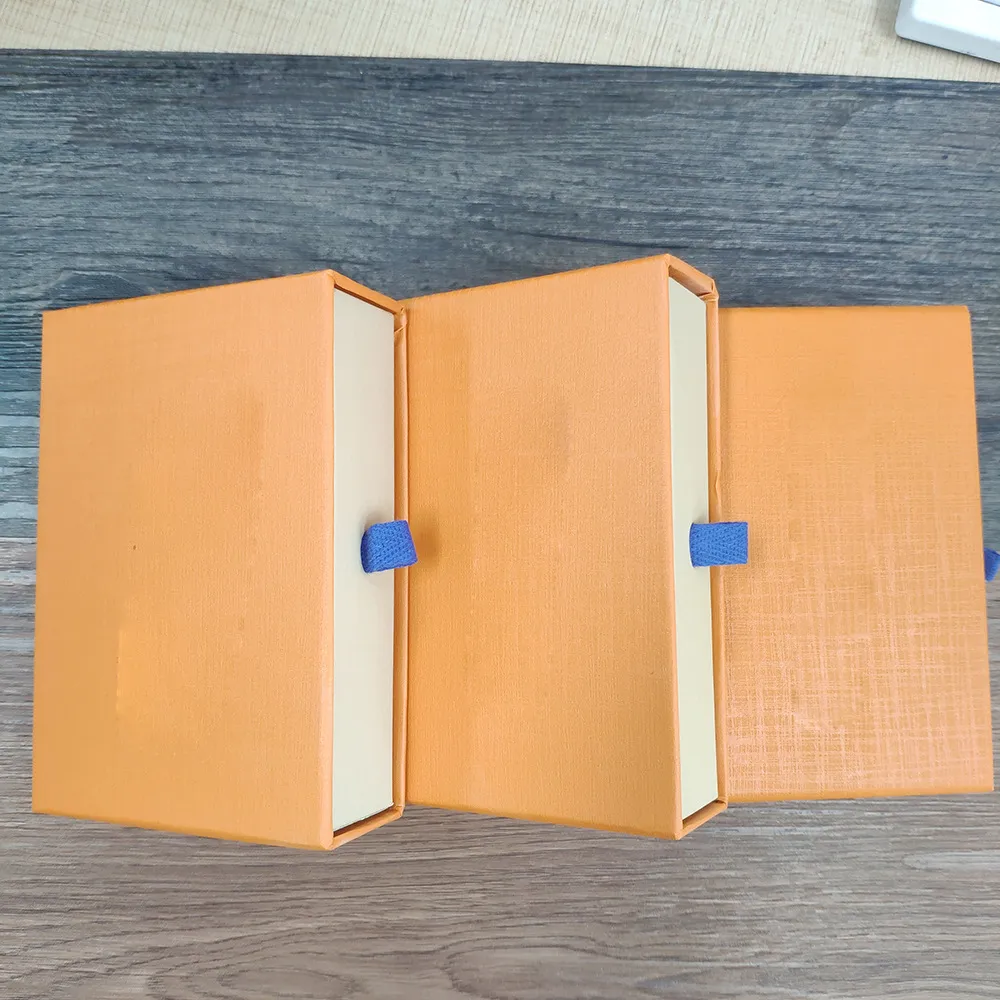 Апельсиновая розничная с ящиками ящики для оранжевого цвета коробки для шнуров