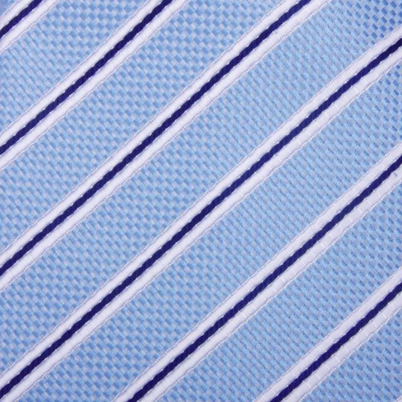 Cravates de cou classiques 8 5cm à la main Jacquard rayé cravate nano étanche fête d'affaires emballage cadeau YJ4712670