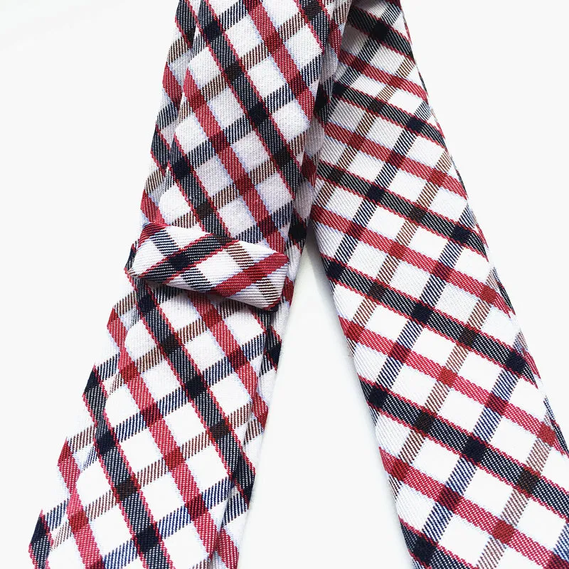 Neckband 5 5 cm bomullslinne högkvalitativ skinnbindning Menshakar gravata Corbata Estrecha Hombre för män MFRS Corbatas lote2363