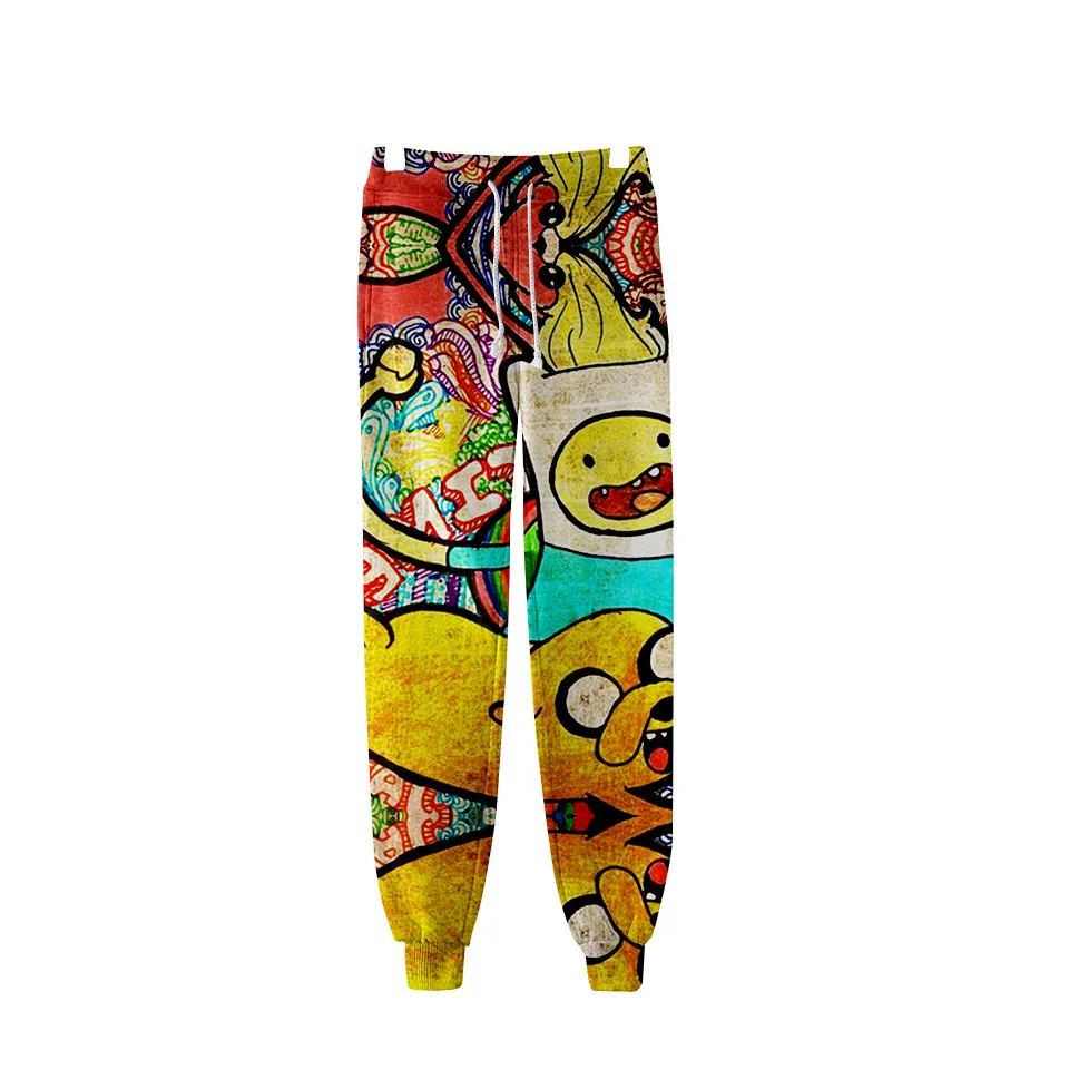 Aventure Time Finn e Jake the Dog Face 3D Sortpants Fashion Pants Casual Track Casual Pants Harajuku Menwomen Trousers25444570