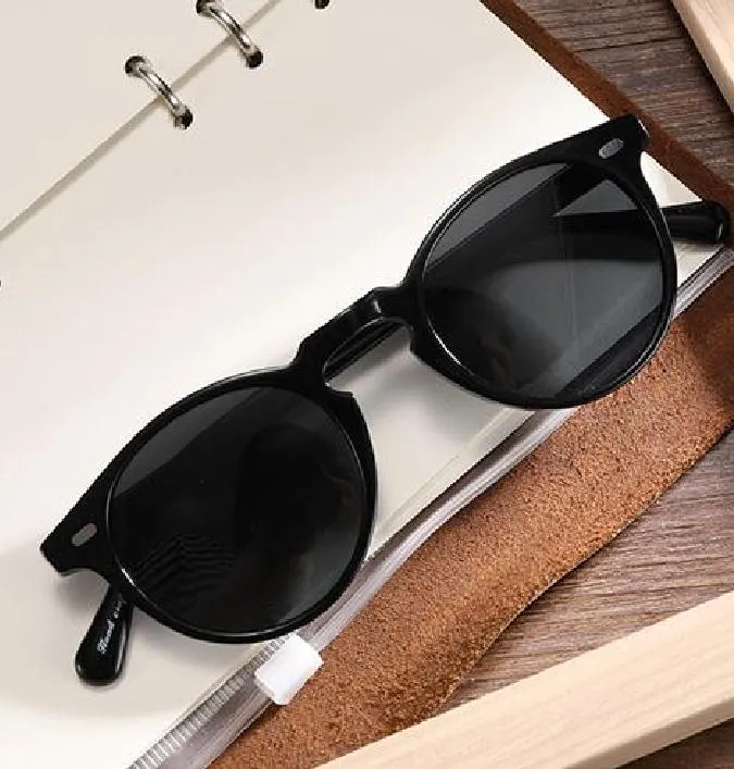 Fashion OV5186 Gregory Peck Eyeglass OV 5186 Polaris Sunglasses Frames Vintage Optical Myopia Femmes and Men Eyewear255a