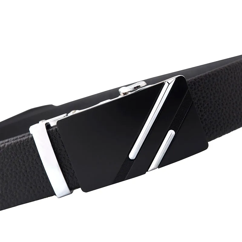 HIMUNU Fashion Cowhide Men Belt Quality Luxury Designer Belts For Men Metal Buckles Brand Belt Man Teenager ZJ043160