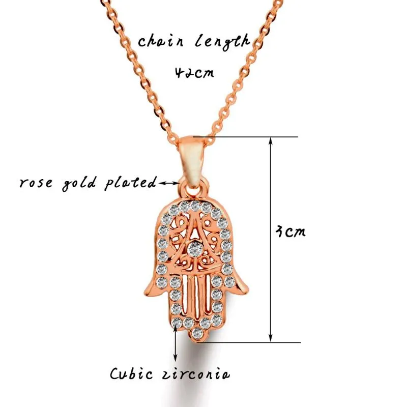 Sinleery Classic Hand of Fatima Hamsa Naszyjnik Wisianty Srebrny kolor łańcucha choker dłoni biżuteria dla kobiet xl681 ssf1223f