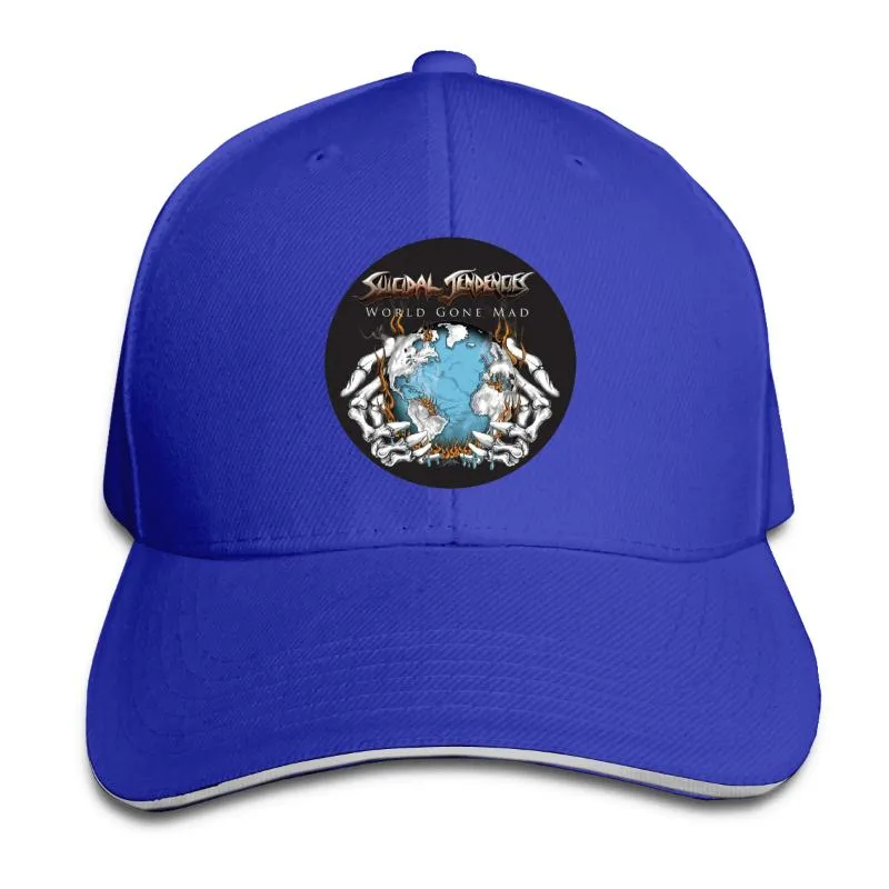 Baseballmössor Självmordstendenser Män andas Mesh Snapback Caps unisex Sun Hat For Women Hip Hop Cap220v