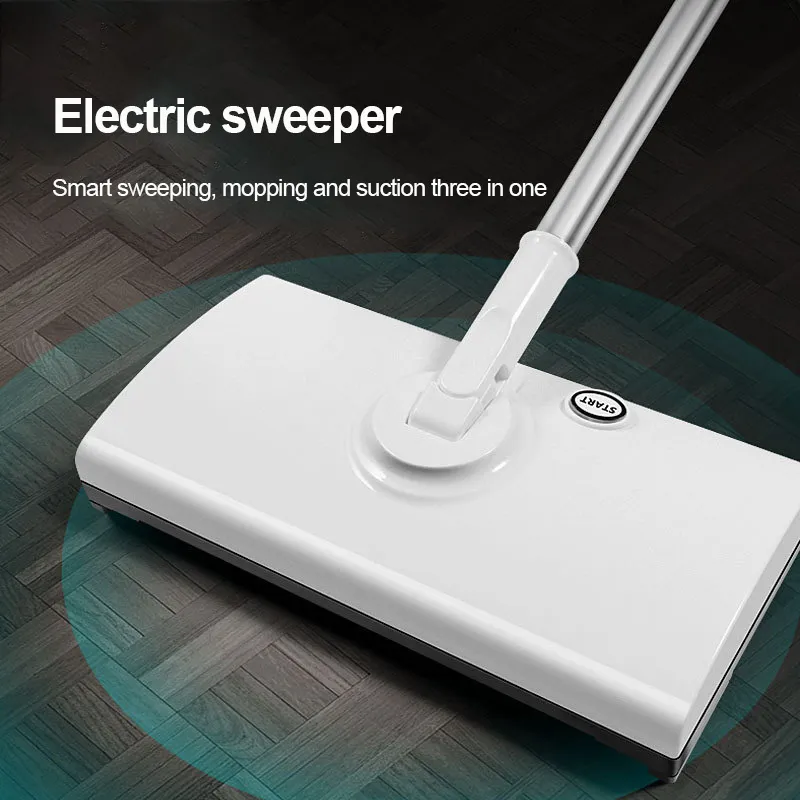 Mop elettrico Robot spazzante Wireless USB Ricarica Mini aspirapolvere portatile Macchina la pulizia del pavimento rotante a 360 gradi