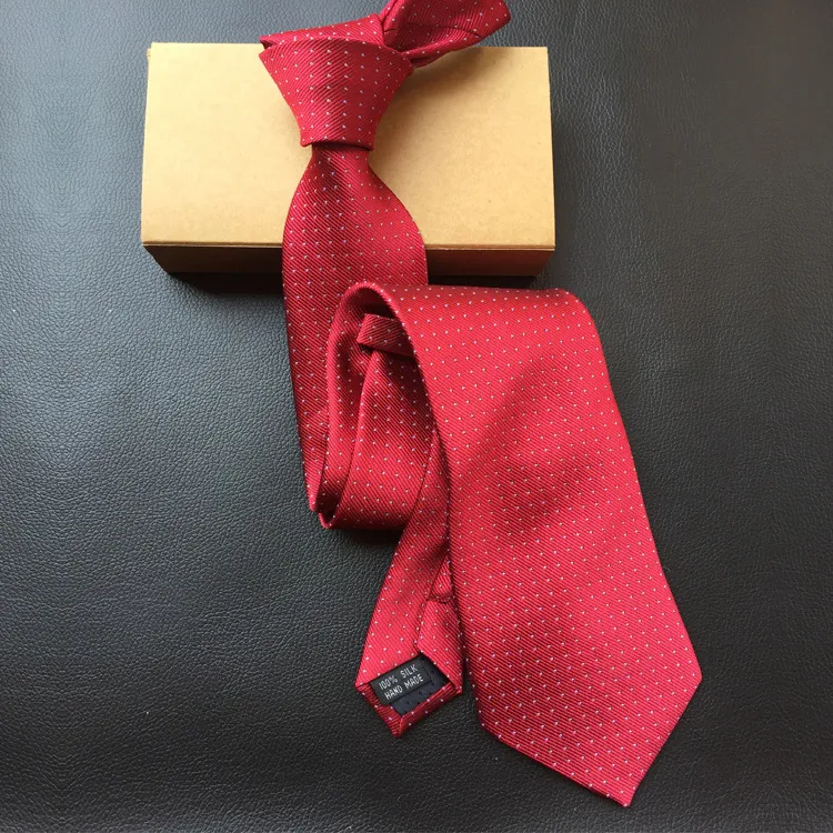 Stropdassen Linbaiway 8 cm herenstropdas zakenman mode bruiloft stropdassen handgemaakte jacquard stropdas voor mannen aangepaste logo1235d