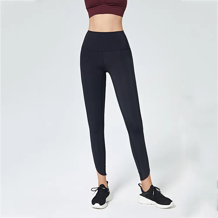 Leggings Dameskleding Sport Yoga Fitness Meisjes Joggers Spandex Run Dans Training Zachte Ademend Slanke Mode Broek Zwart