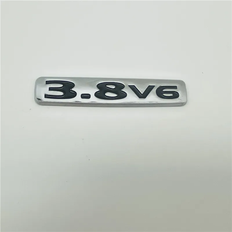 Emblema para tapa de maletero trasero de Mitsubishi Pajero 38 V6, insignia, placa de identificación, marca 38V69919931