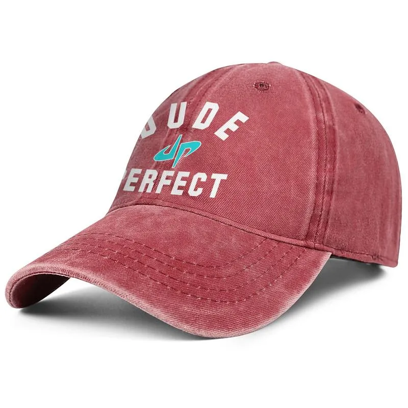 Unisex Dude Perfect Logo Mode Denim Baseball Cap Cool Gewassen Papa Hoed Verstelbare Vintage Bal Pound It Noggin3438478