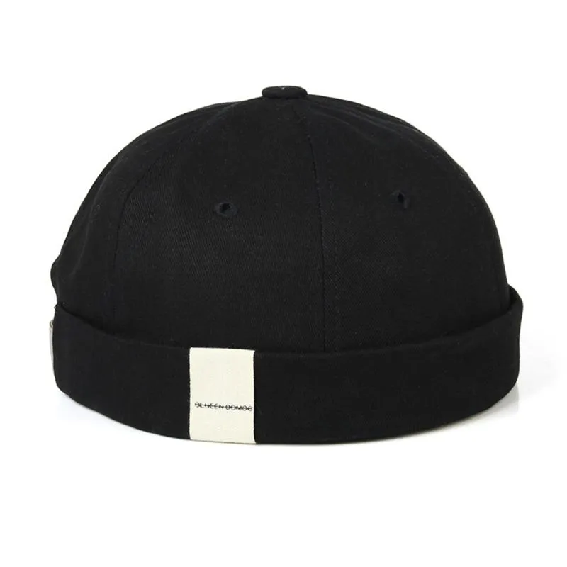 Регулируемая французская шляпа без полей, мужская ретро-кепка с черепом, докер, матросская кепка, байкерская шапочка, ретро солнцезащитные шляпы, винтажные унисекс Harajuku12393