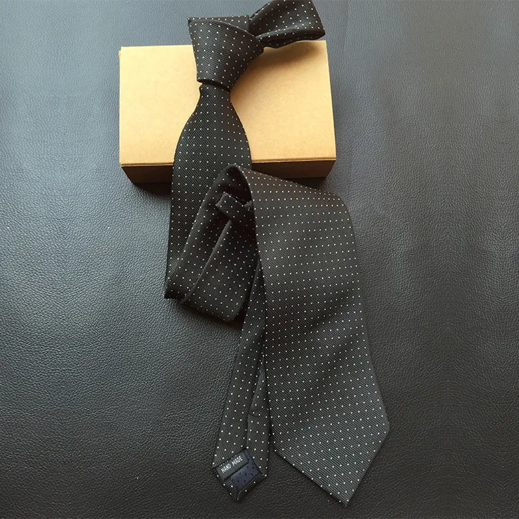 Boyun bağları linbaiway 8cm erkek kravat iş adam moda düğün kravatlar el yapımı jakard kravat erkekler için özel logo1282i