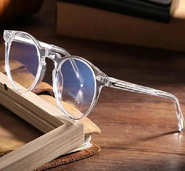 ov5186 Gregory Peck Eyeglasses OV 5186 Sol Frames Vintage Miopía óptica Mujeres y hombres Prescripción de gafas 228p